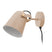 Leitmotiv - Wall lamp Steady metal matt sand brown