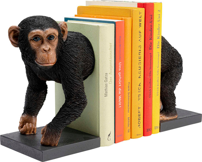 Kare Design Boekensteun Chimp (Set van 2)