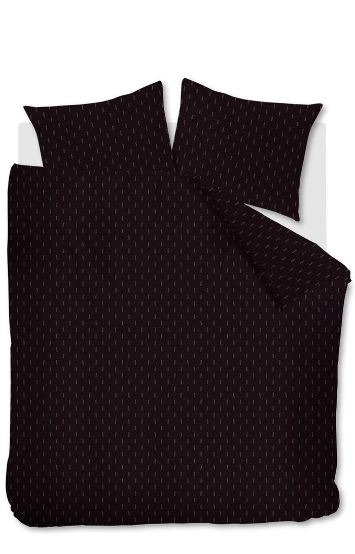 vtwonen Crops  Dekbedovertrek - 200x200|220 - Donker Rood