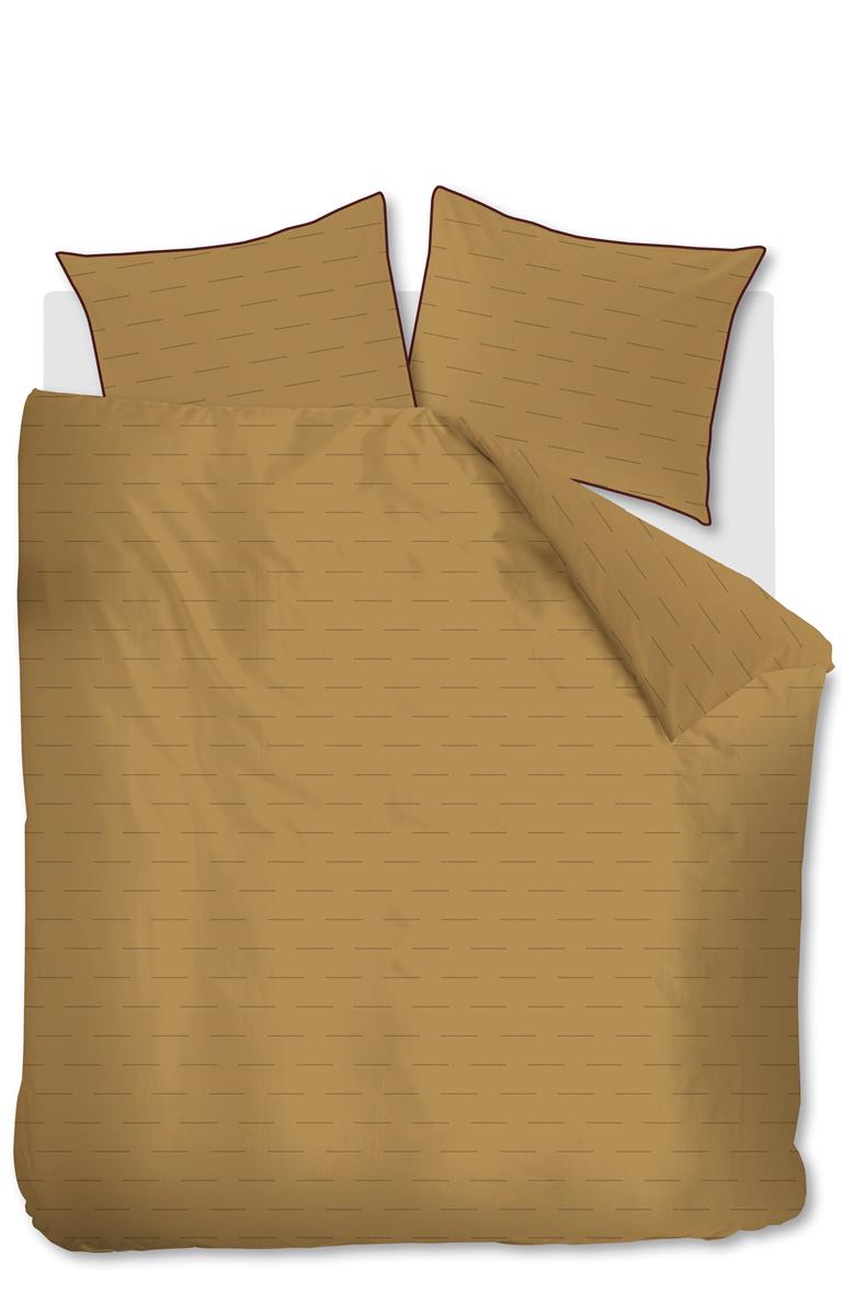 vtwonen Blurred Lines  Dekbedovertrek - 200x200|220 - Geel