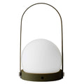 Audo Copenhagen Carrie tafellamp LED oplaadbaar Olive