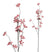 PTMD Berry Plant Bessen Kunsttak - 50 x 18 x 99 cm - Rood
