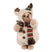 Clayre & Eef Kerstdecoratie Beer 38 cm Beige Bruin Kunststof