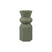 present time - Vase Geo King polyresin jungle green