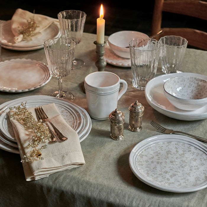 Laura Ashley Bord 20 cm Wit