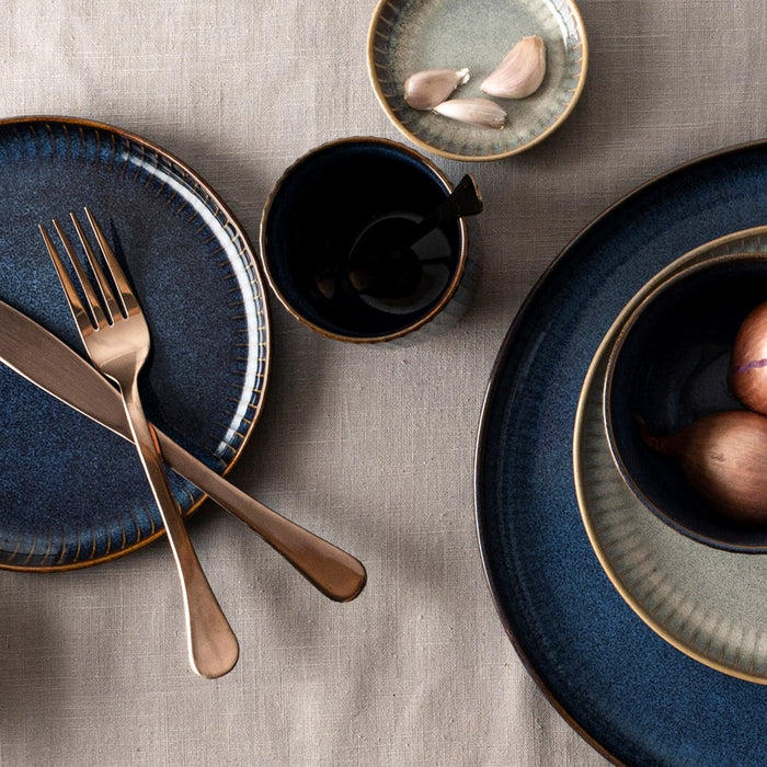 Dutch Rose Sapphire Kom 17 Blauw