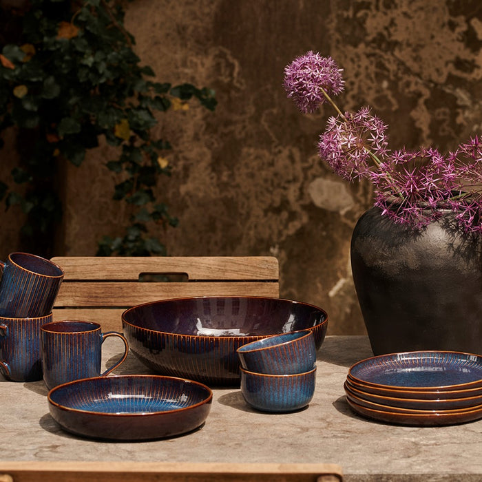 Dutch Rose Sapphire Kom 17 Blauw