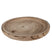 Clayre & Eef Decoratie schaal  Ø 26x3 cm Bruin Hout Rond Fruitschaal