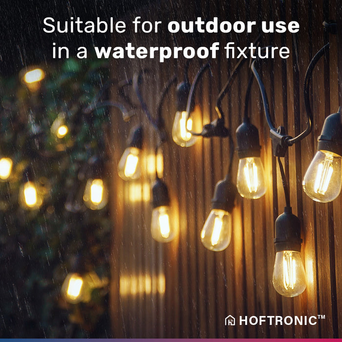 HOFTRONIC  Smart LED Filament ST64 WiFi + Bluetooth