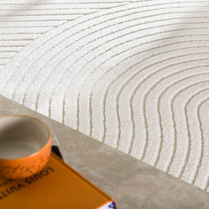 Rebellenclub Skade Vloerkleed 230x160 - Beige