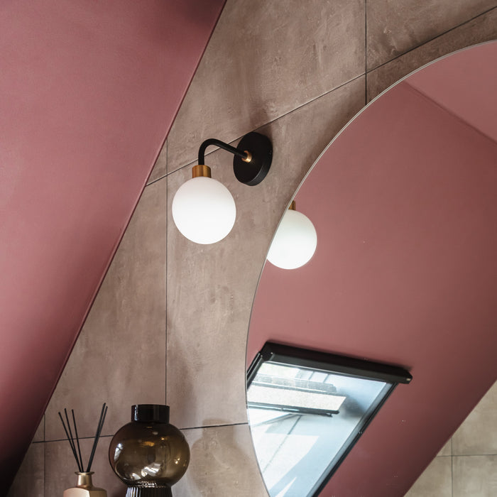 Lucide BEREND - Wandlamp Badkamer - 1xG9 - IP44 -