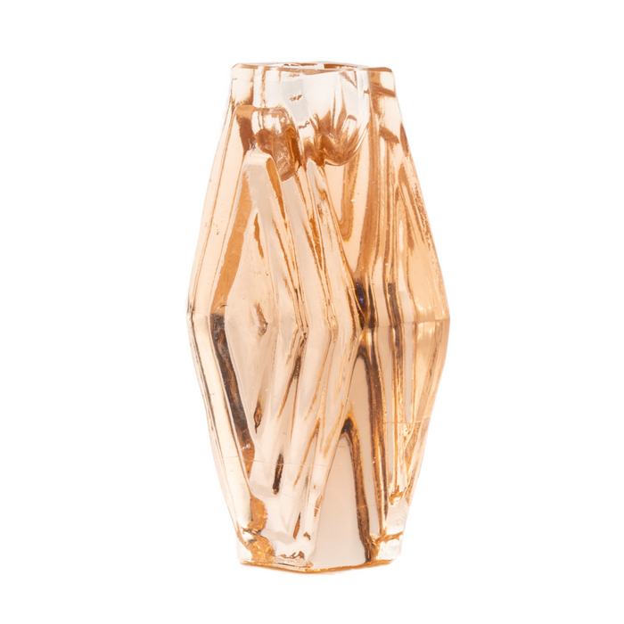 Brût Homeware, Set van 2 Kaarshouder Hexagon, blush pink