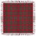 Unique Living - Tafelkleed Xmas Tartan - 90x90cm - Red