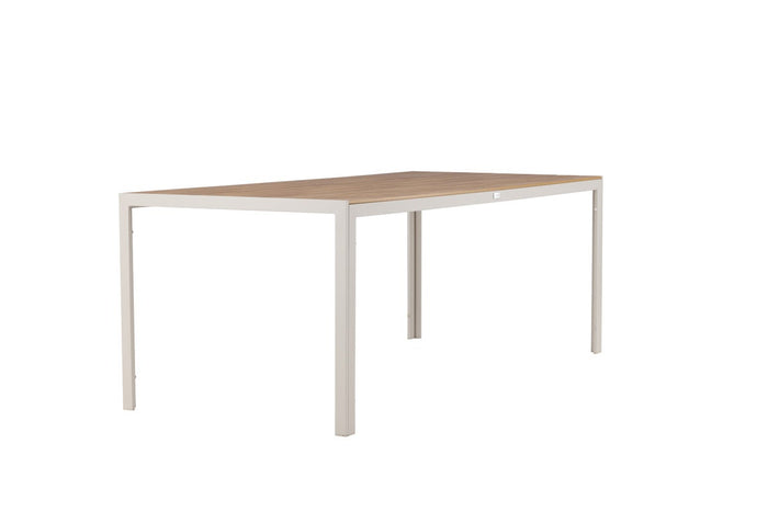 Nest outdoor Aaron tuintafel polywood beige - 205 x 90 cm