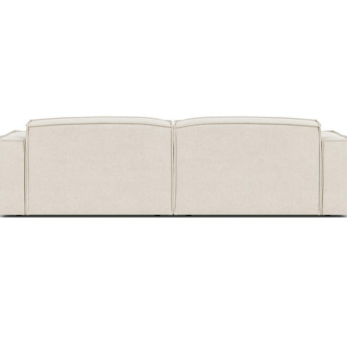 Edge bank met longchair rechts Sydney 22 beige