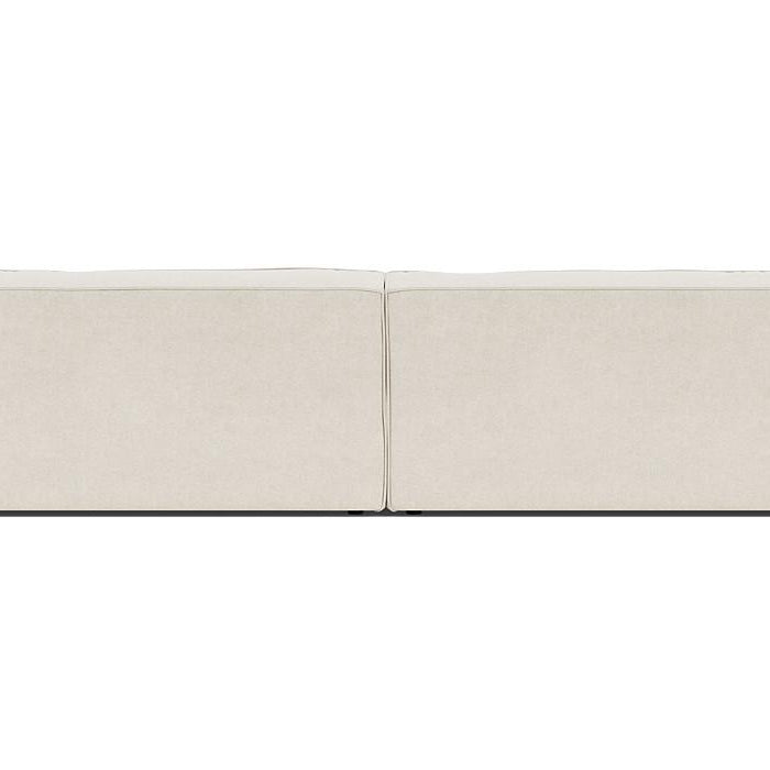 Clay bank met longchair rechts Royal 160 magnolia