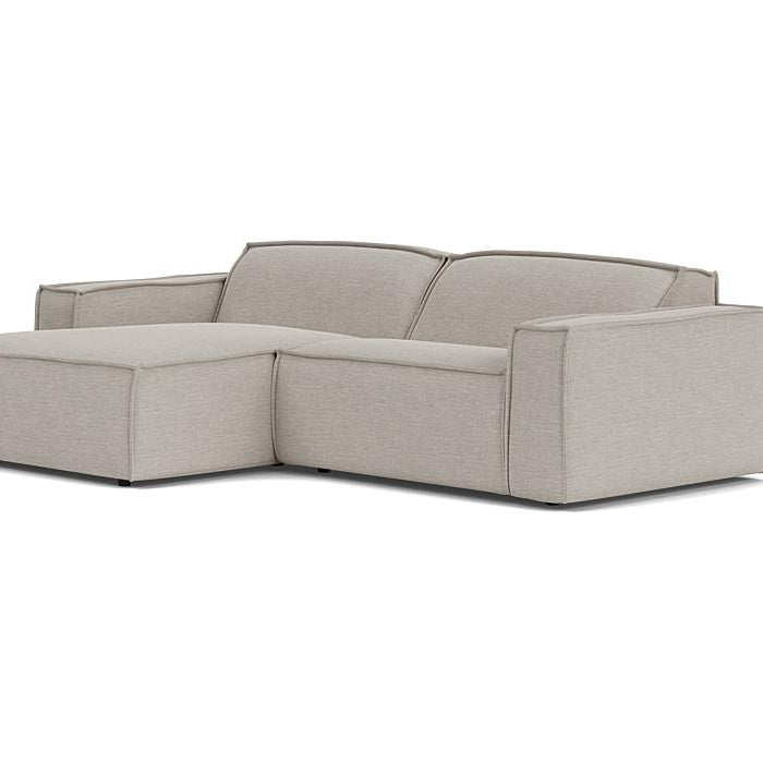 Edge bank met longchair links Soil 01 natural