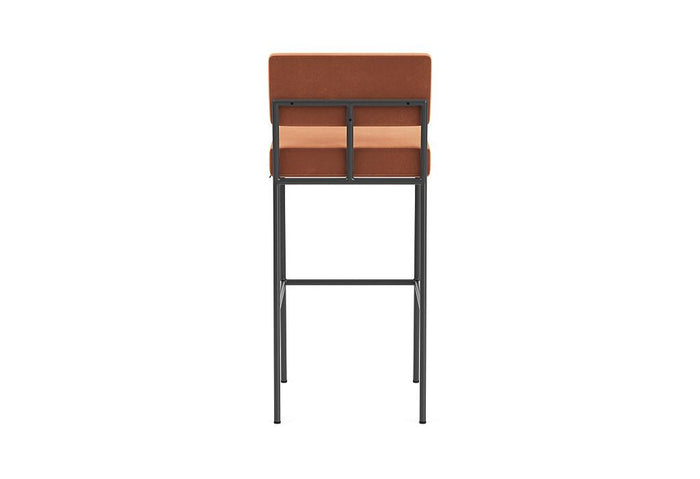 FÉST Monday barkruk 80 zwart Alpine 01 natural