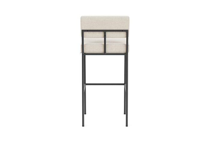 FÉST Monday barkruk 80 zwart Royal 160 magnolia