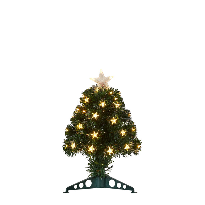 Luca Lighting Mercury Kunstkerstboom - Fibre Optic - H45 x Ø25 cm