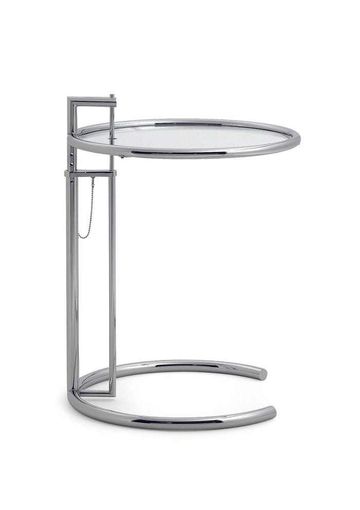 ClassiCon Adjustable Table E 1027 bijzettafel Ø52 zwart blad metaal