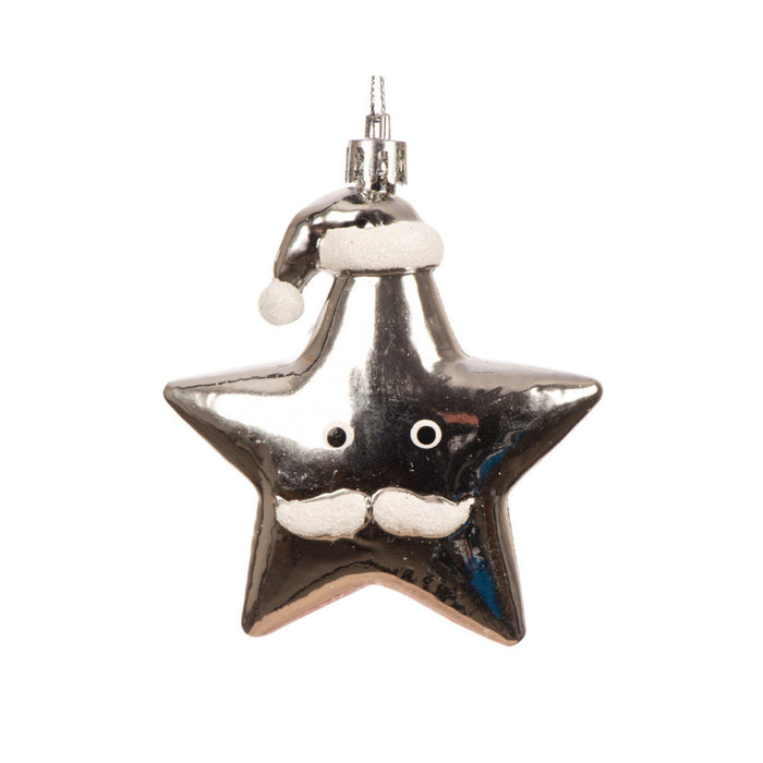 Everlands Kerstboom - kunst - mini - inclusief versiering - 60 cm