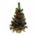 Everlands Kerstboom - kunst - mini - inclusief versiering - 60 cm
