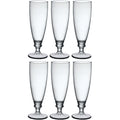 Bormioli Rocco Bierglazen Harmonia - 6 stuks - op voet - 275 ml