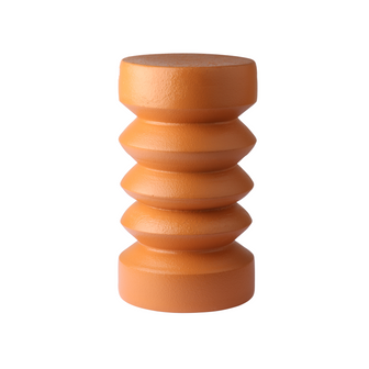 HKliving Stoneware Bijzettafel Ø 23 cm - Terra