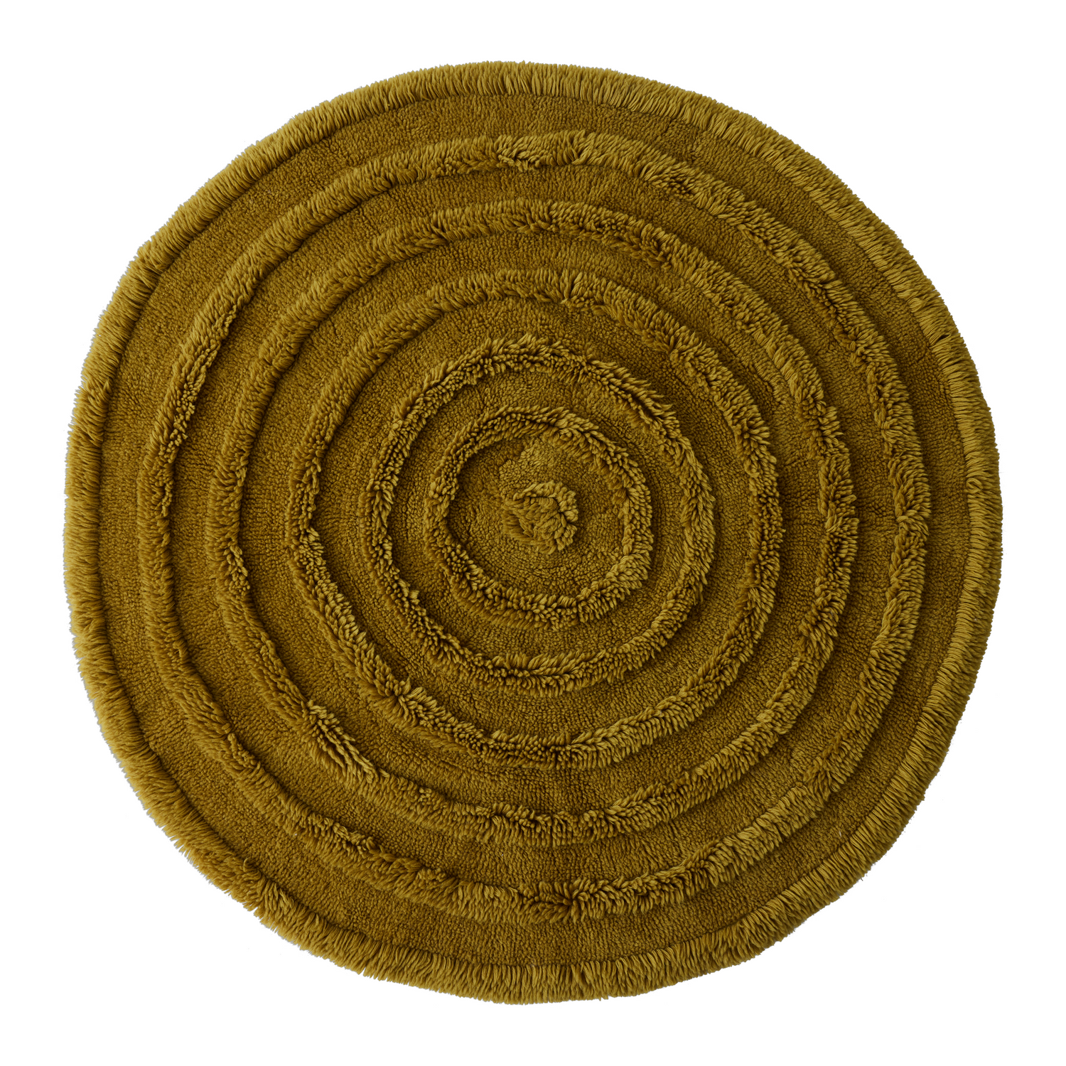 HKliving Round Woolen Vloerkleed Ø 150 cm - Seaweed