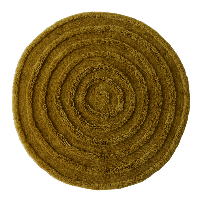 HKliving Round Woolen Vloerkleed Ø 150 cm - Seaweed