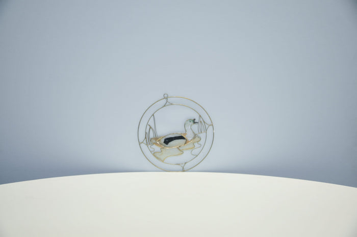 Reliving Gouden Frame Parelmoer Eend