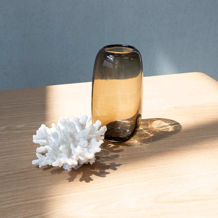 Studio Zondag Aurora vaas bruin