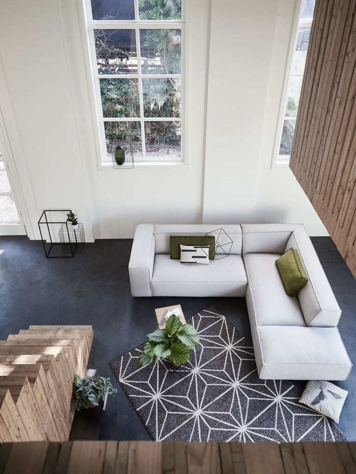 Dunbar bank met Longchair rechts Soil 01 natural