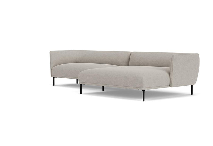 Aku bank met divan rechts Alpine 01 natural