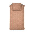 Cinderella Merel Dekbedovertrek 140 x 200/220 cm - Terra Rose