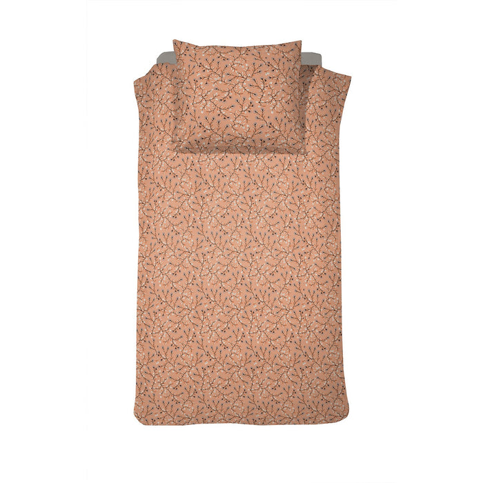 Cinderella Merel Dekbedovertrek 140 x 200/220 cm - Terra Rose