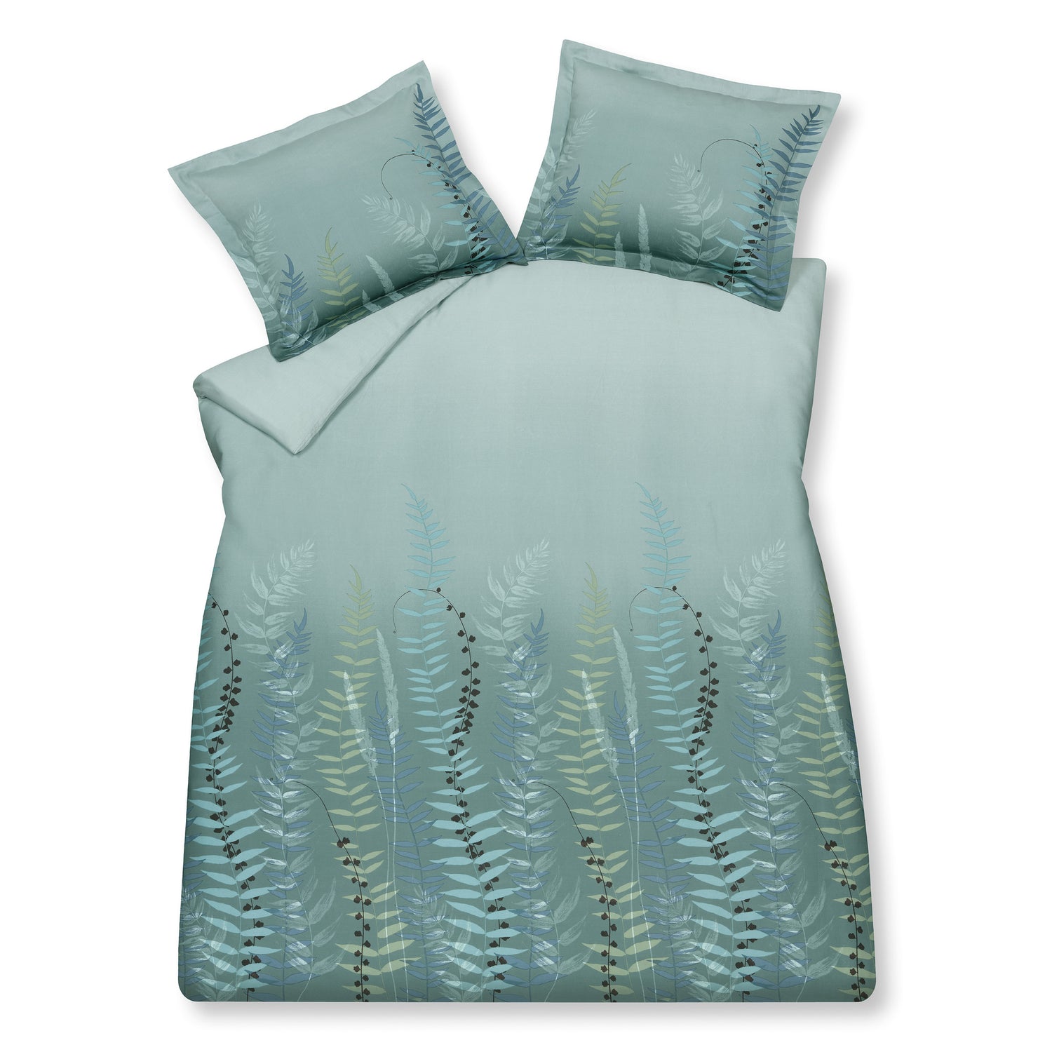 Vandyck - Dekbedovertrek EVENING WALK Storm Blue 240x220 cm (satijnkat