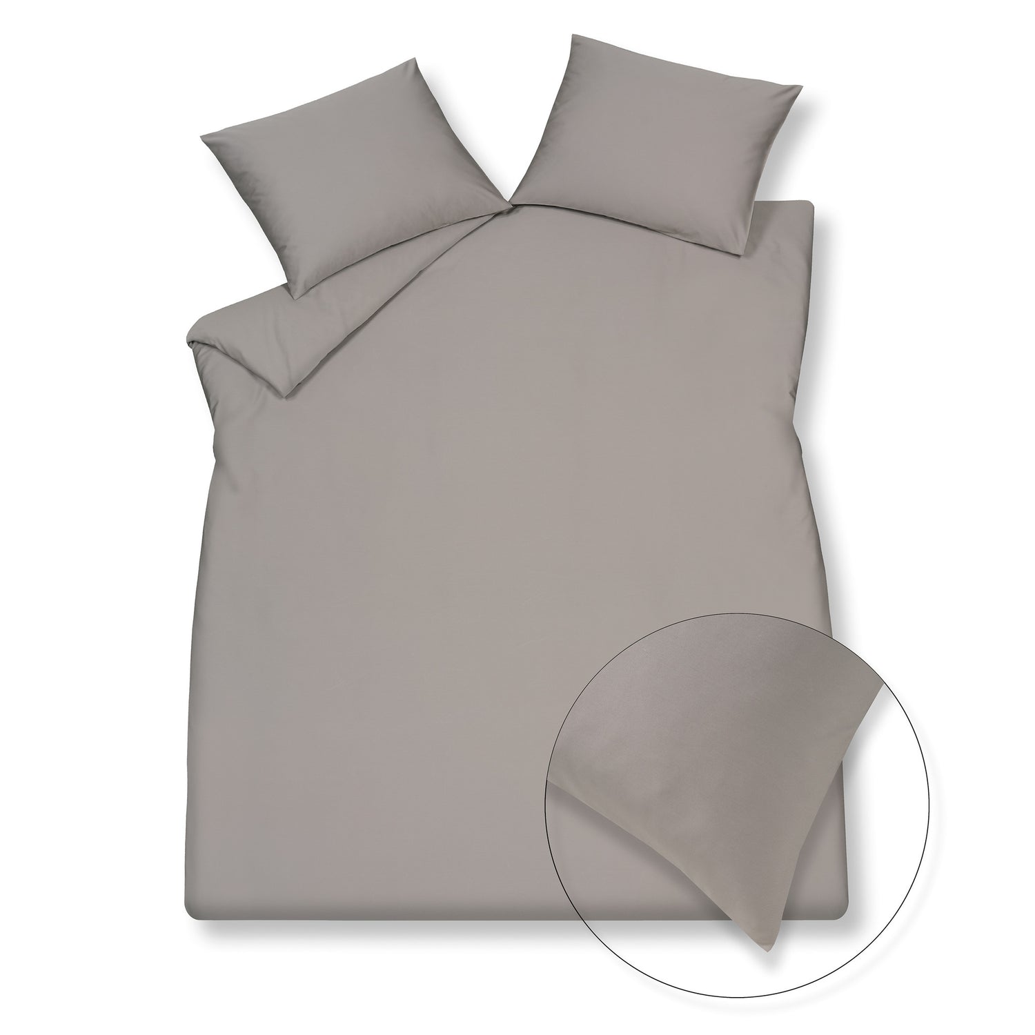 Home 90 Dekbedovertrek 240x220 Cm Steelgrey