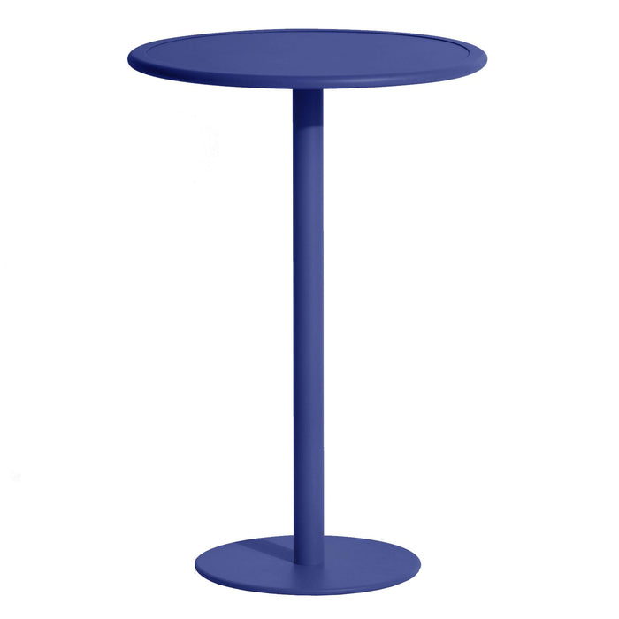 Week-end bistrotafel Ø70 H105 Blue