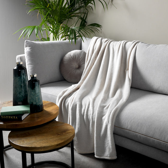 Dutch Decor plaid HARVEY - 150x200 cm Pumice Stone