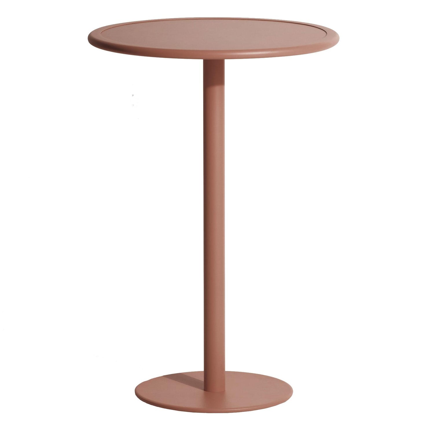 Week-end bistrotafel Ø70 H105 Terracotta