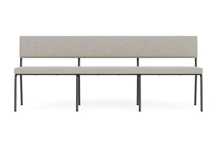 FÉST Monday eetbank 200 zwart Soil 01 natural