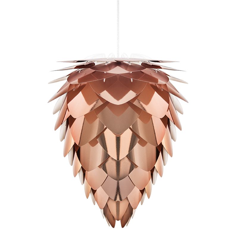 Umage Conia Medium hanglamp Ø36 met wit snoer, koper