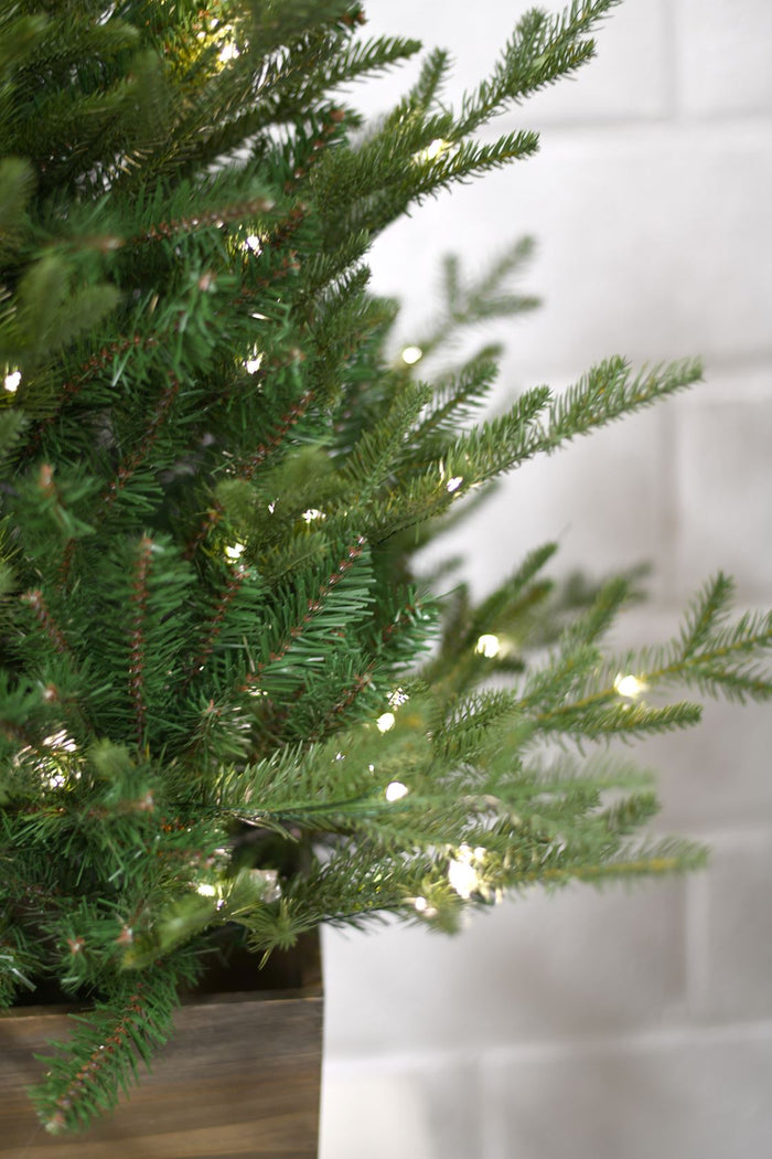 Nordmann kunstkerstboom - 91 cm - groen - Ø 76 cm - 668 tips - 100