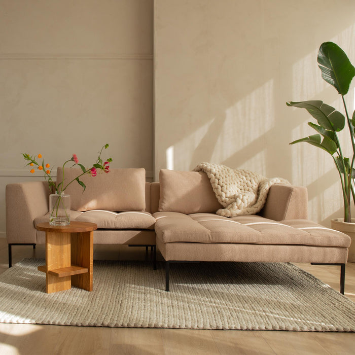 Nuuck Rikke chaise longue links Sage Green