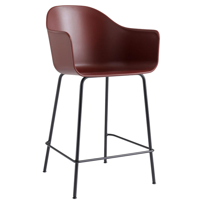 Audo Copenhagen Harbour Counter barkruk Black