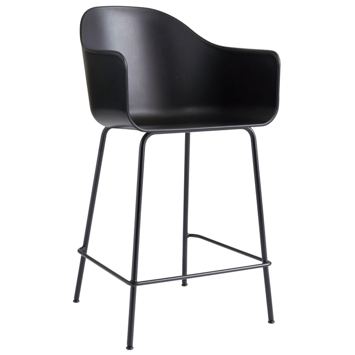 Audo Copenhagen Harbour Counter barkruk Black