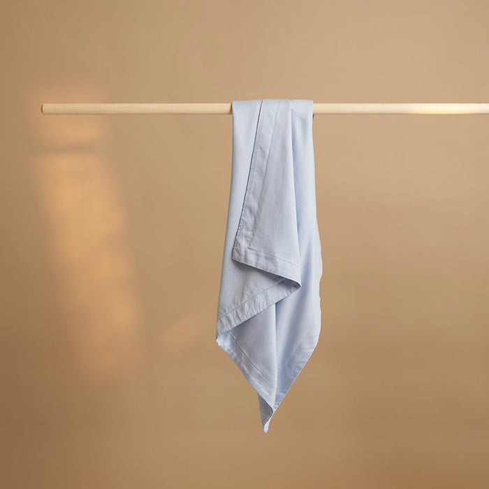 Coco & Cici 1 kussensloop 50x70 zonder volant Licht blauw