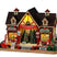 Lemax - 'Winterfest Arts & Crafts Show' - Verlichte Gebouw - Inclusief